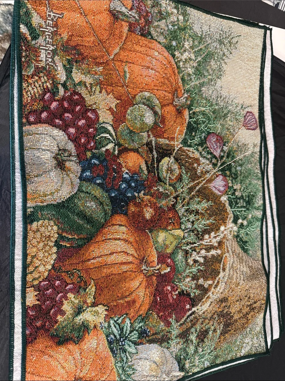 Harvest Cornucopia Autumn Placemats - Set of 5